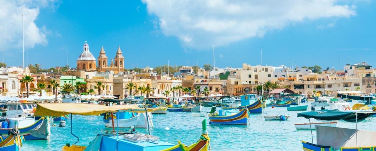 Penthouse In Marsaxlokk With Panoramic Views: 3 Bedrooms, 2 Baths Zewnętrze zdjęcie